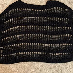 Black Cover up/Sweater